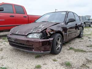 lot 1280 image: 1995 Honda Civic DX Sedan - Vin JHMEG8546SS026698