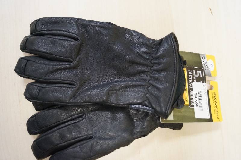 lot 1127 image: 5.11 Cold Weather Leather Tactical Gloves Brand New