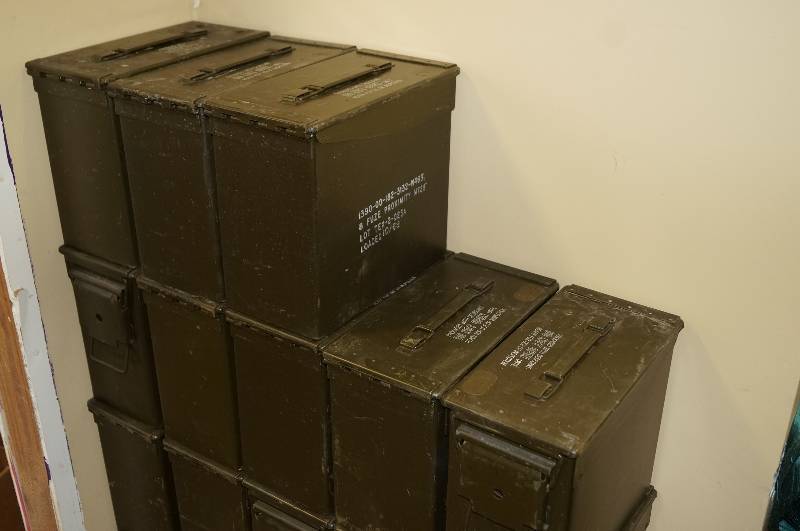 lot 1174 image: Genuine Military Ammo Can (.50 Cal )