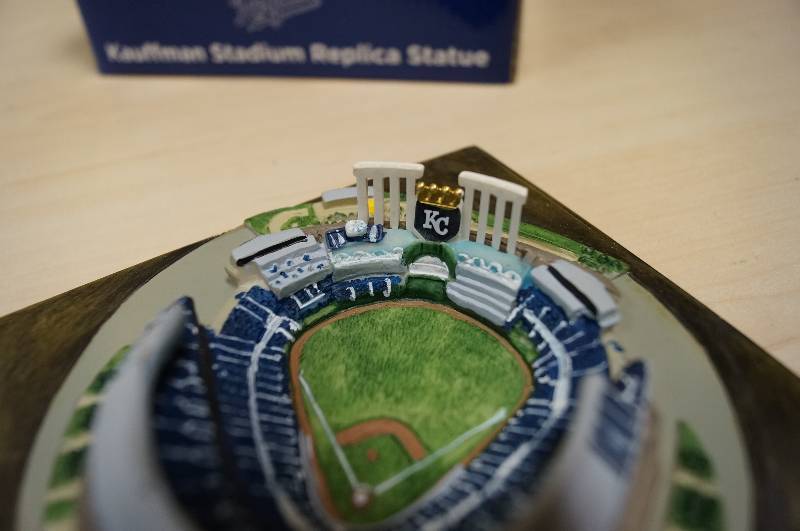 lot 1162 image: Mini Replica Royals Stadium-NEW IN BOX