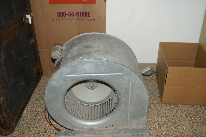 lot 5286 image: Squirrel Cage Blower w multi speed motor