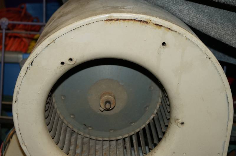 lot 5289 image: Squirrel Cage Blower w multi speed motor