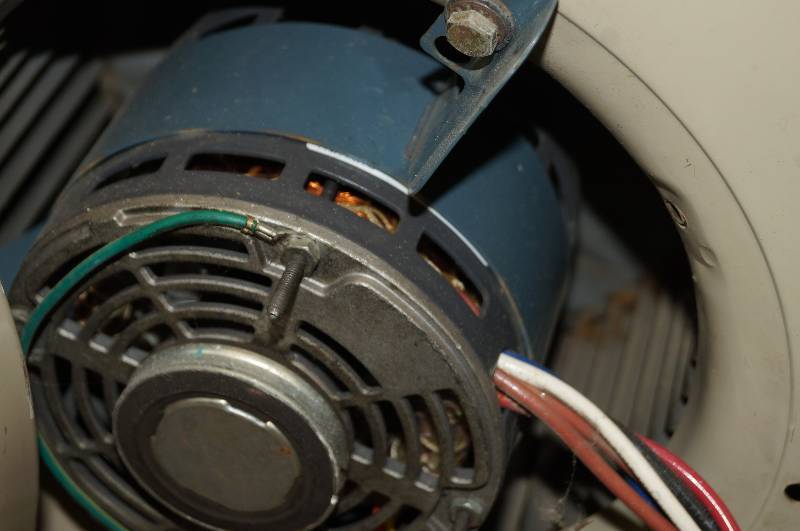 lot 5293 image: Squirrel Cage Blower w multi speed motor