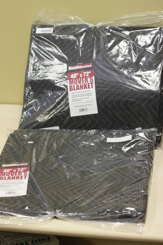 lot 1098 image: Pair of New Moving Blankets