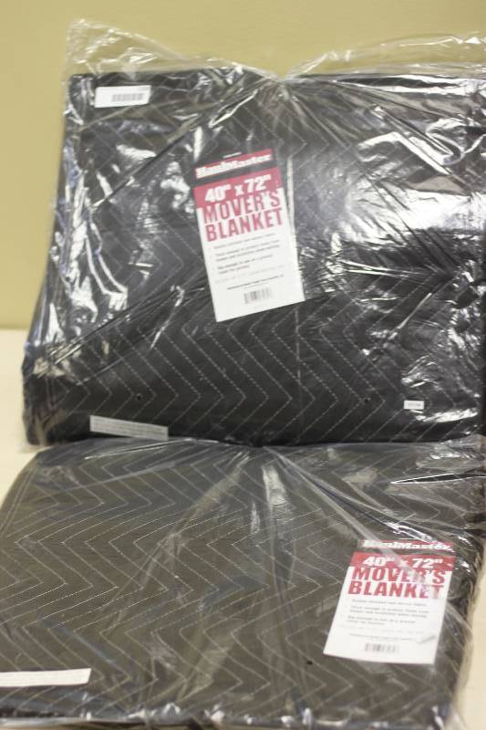 lot 1102 image: Pair of New Moving Blankets