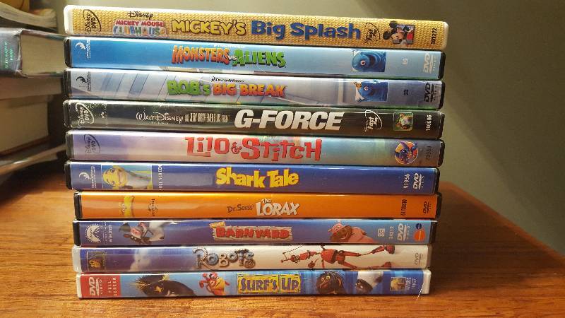 lot 1026 image: (10) kids DVD lot...
