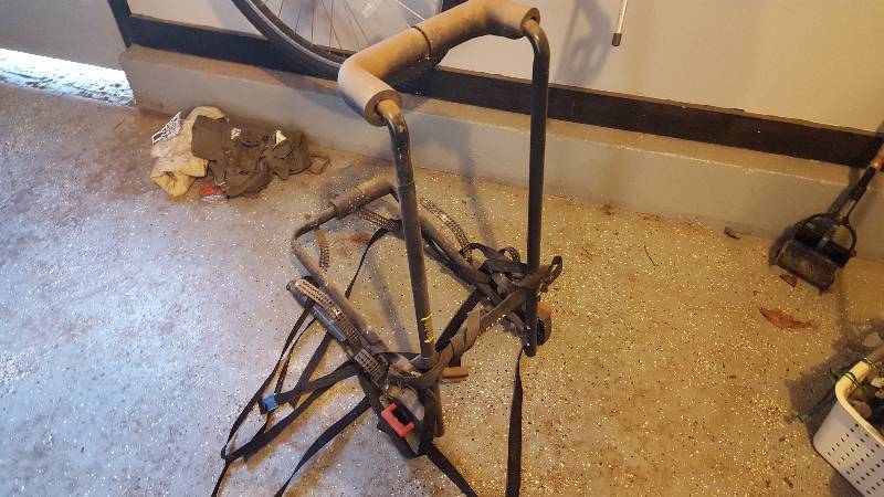 lot 1095 image: Outback car bike rackadjust...
