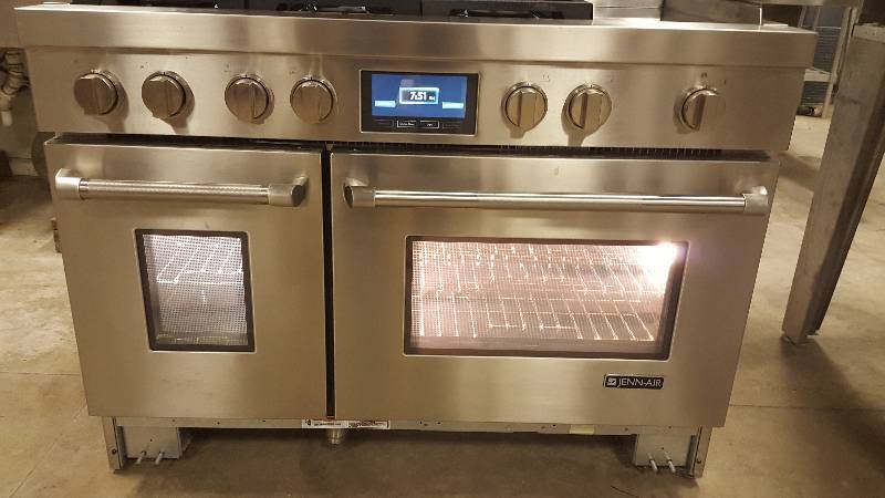 Jenn Air 6 burner range with 12 inch griddle & double oven | Hi End ...