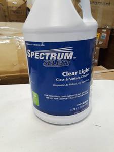 lot 1218 image: spectrum Select clear light glass and surface cleaner