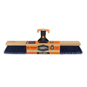 lot 1221 image: Swopt 24 in. Premium Multi-Surface Push Broom Head