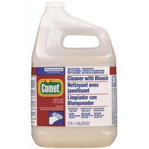 lot 1260 image: Comet Pgc30250 1 Gal. Closed Loop Liquid Disinfecting Cleaner With Bleach With Spray Bottle