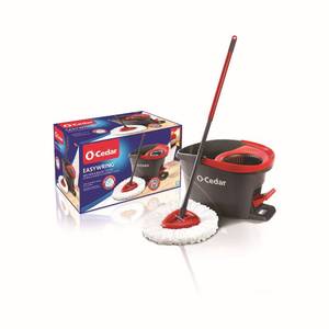 lot 75003 image: O-Cedar EasyWring Spin Mop and Bucket System