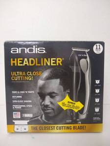lot 75014 image: Andis Headliner Mens 11 Piece Electric TrimmerHaircutting Kit - 29775