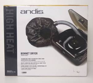 lot 75016 image: Andis Bonnet Hair Dryer Black