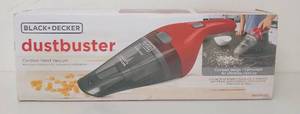 lot 75023 image: BLACKDECKER HNVC115J06 Dustbuster Quick Clean Hand Vacuum