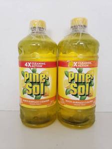 lot 75037 image: Pine-Sol All Purpose Cleaner - Lemon Fresh - 60oz (2 pack)