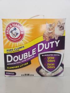 lot 75046 image: Arm & Hammer Double Duty Clumping Litter, 20lb