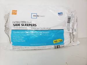 lot 75073 image: Mainstays Extra Firm Pillow StandardQueen