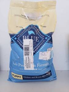 lot 75087 image: Blue Buffalo Puppy Chicken & Brown Rice Dry Dog Food - 15lb