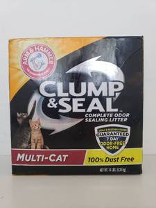 lot 75093 image: Arm & Hammer Multi-Cat Clump & Seal Clumping Litter, 14-Pound