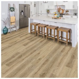 lot 75103 image: Select Surfaces Harvest Oak Rigid Core Vinyl Plank (3 Boxes)