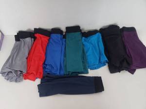 lot 75113 image: Athletic Works Mens Performance Mesh Boxer Briefs (Medium) (17 pack)