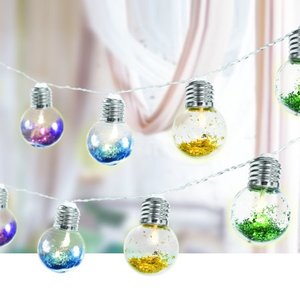 lot 75137 image: Way To Celebrate Mini Glitter Lights
