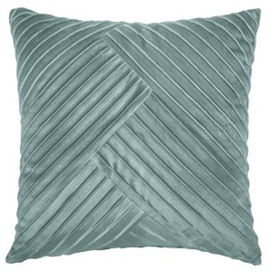 lot 75151 image: Better Homes & Gardens Textured Velvet Pillow, 20x20, Teal