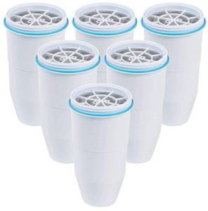 lot 75152 image: Zero Water 5 Stage Dual Ion Exchange Replacement Pitcher Filter ZR-001 (6 Pack)