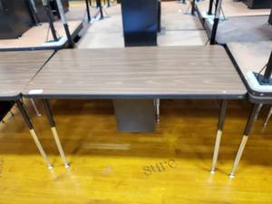 lot 187 image: Two Student Desk with Double Book Compartment 24 in  x 48 in