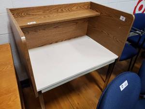 lot 224 image: Study Cubicle  36 in x 23 in x 25 in