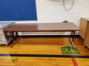 lot 269 image: Rectangular Activity Table 96 in x 36 in