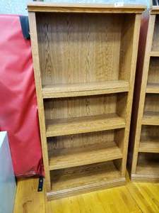 lot 291 image: 5 Shelf Wooden Book Shelf