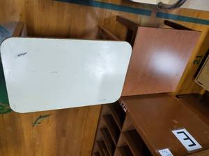 lot 307 image: 2 Small Wood Tables