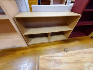 lot 314 image: Wooden Book Shelf  47 in x 14 in x 30 in 
