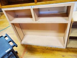 lot 316 image: Pink Storage Shelf 48in x 14in x 41in