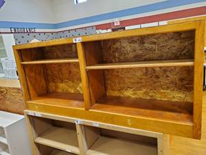lot 334 image: Wooden Book Shelf 55x12x12