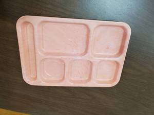 lot 360 image: Lot of 15 Plastic Lunch Trays