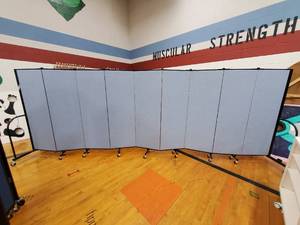 lot 354 image: Large Screen Flex Portable Partition
