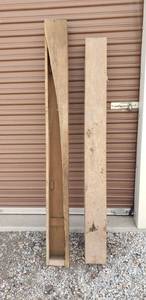 lot 6012 image: 2 wood Hammerhead Mole Tool boxes - one with damaged lid
