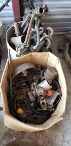 lot 6021 image: CopperBrass pipes, fittings, connections