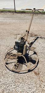 lot 9311 image: concrete Floater - no gas to test, has compression