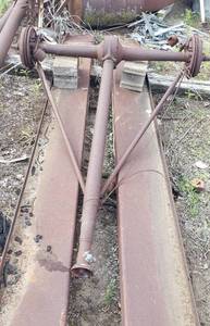 lot 2033 image: Antique Rear Axle with driveshaft