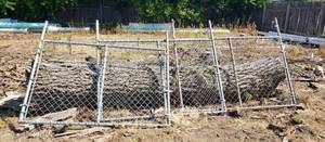 lot 2045 image: (3) Gates 70 in. x 57 in.