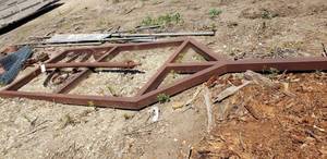 lot 2063 image: Trailer Frame, Springs and Axle