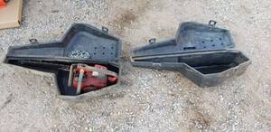 lot 1004 image: Homelite XL 16 in. Chainsaw wCase and extra case  needs new pull rope