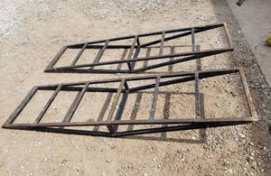 lot 1028 image: Trailer Ramps  Each Ramp is 20 in. x 73 in.