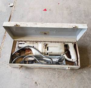 lot 1056 image: Rockwell Sabre Saw  Works...but could use a new cord or repair
