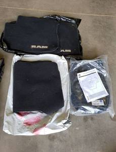 lot 1101 image: 2012 Dodge Ram Floor Mats and Winter Front Cover