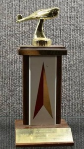 lot 2028 image: 1966 Trophy Mary Aikens-Pitts Special 1st Annual EAA Precision Aerobatic Contest Dacy Airport Harvard, ILL 8 Tall -WILL SHIP